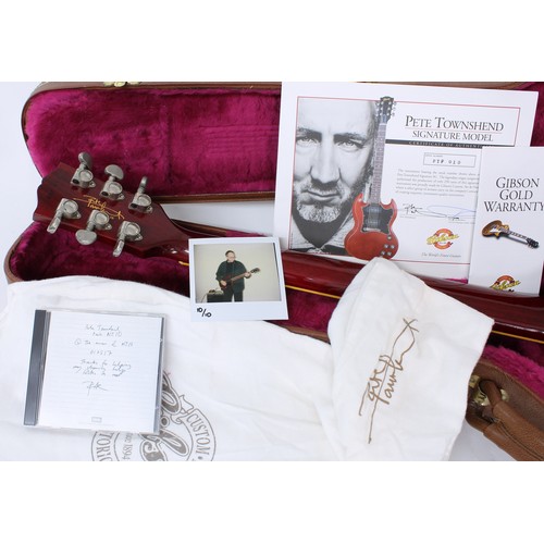 525 - Pete Townshend - autographed and played 2000 Gibson Custom Shop Pete Townshend Signature Model PTP S... 