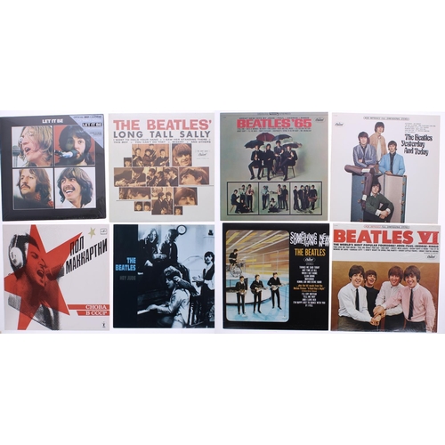 540 - The Beatles - five Capitol Records Beatles vinyl records to include 'Long Tally Sally', 'Beatles '65... 
