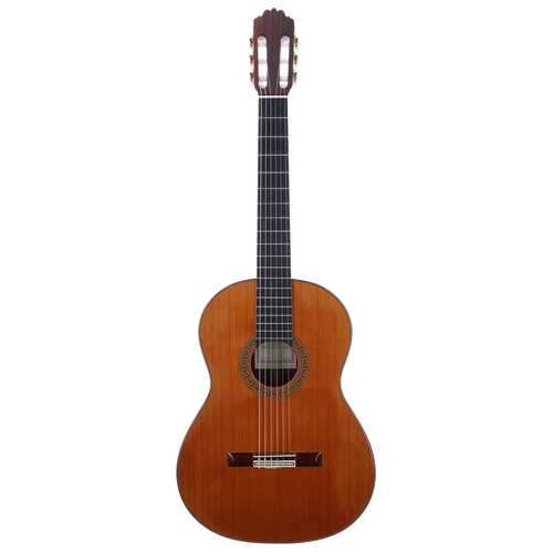 1352 - 1994 Ricardo Sanchis Carpio Model 2A classical guitar, made in Spain; Back and sides: rosewood, surf... 