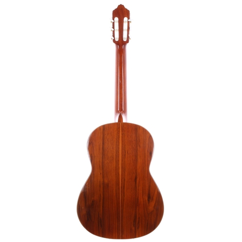 1334 - Late 1970s Mervi Rafael Molina classical guitar, made in Spain; Back and sides: rosewood, minor ding... 