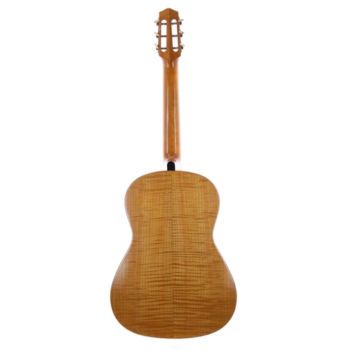 1332 - 1950s Hofner Vienna guitar in need of restoration (missing frets), soft case