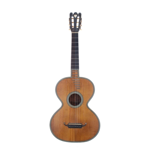 1301 - The Madame Sidney Pratten collection of guitars and related ephemera, including seven antique guitar... 