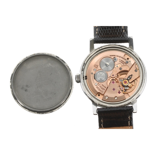 22 - Omega Genéve stainless steel gentleman's wristwatch, reference no. 135.070, serial no. 30453xxx, cir... 
