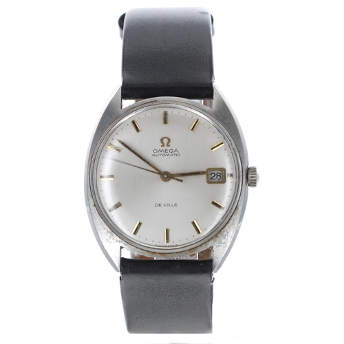 4 - Omega De Ville automatic stainless steel gentleman's wristwatch, reference no. 166.029, serial no. 2... 