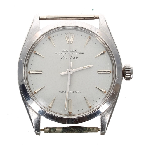 42 - Rolex Oyster Perpetual Air-King Super Precision stainless steel gentleman's wristwatch for repair, s... 