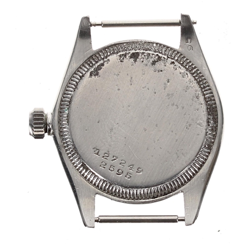 57 - Rolex Oyster Speedking Precision mid-size stainless steel gentleman's wristwatch for repair, referen... 