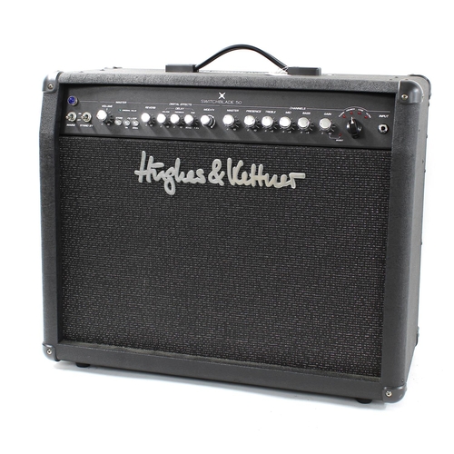 623 - Hughes & Kettner Switchblade 50 guitar amplifier, made in Germany, ser. no. 20212664, with two f... 