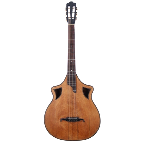 1310 - Austrian Wappen type guitar, circa 1900 (restorations to table and back)