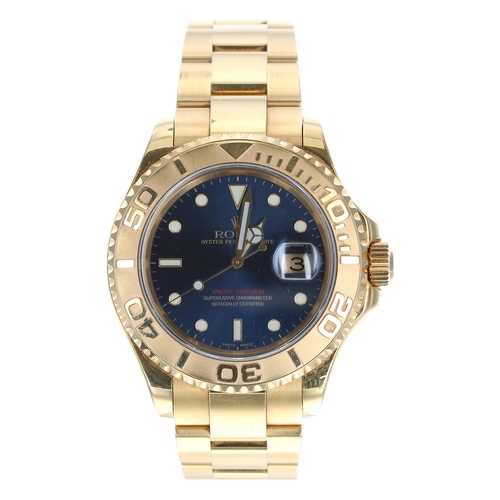 5 - Rolex Oyster Perpetual Date Yacht-Master 18ct gentleman's wristwatch, ref. 16628B, serial no. P651xx... 
