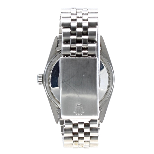 8 - Rolex Oyster Perpetual Datejust stainless steel gentleman's wristwatch, ref. 16014, serial no. 890xx... 