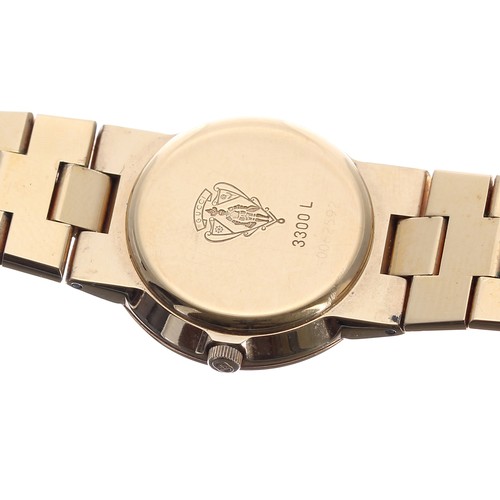 44 - Gucci gold plated lady's wristwatch, ref. 3300L, quartz, 26mm-** with Gucci box... 
