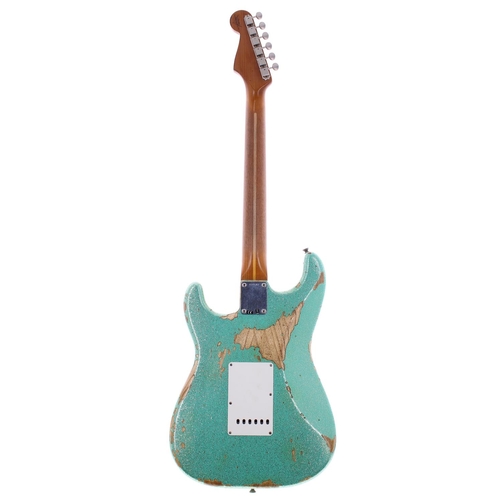 19 - 2018 Fender Custom Shop 59 Stratocaster Heavy Relic electric guitar, made in USA, ser. no. R9xxx7; B... 