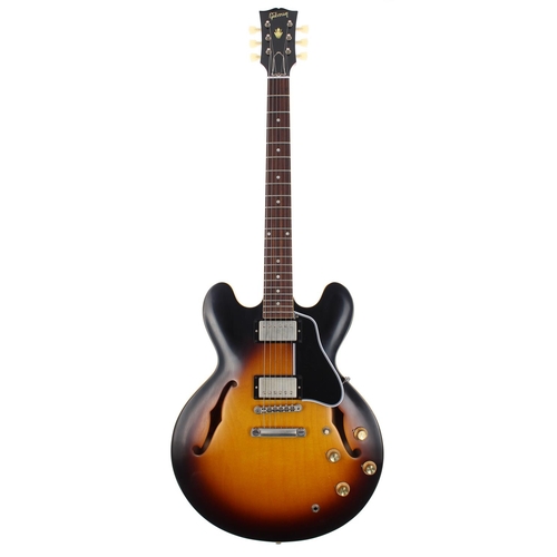 23 - 2018 Gibson Custom Shop 1961 ES-335 semi-hollow body electric guitar, made in USA, ser. no. 8xxx1; B... 