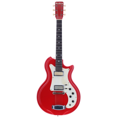 508 - David Rotheray (The Beautiful South) - owned and used Airline Resoglass 3/4 electric guitar, made in... 