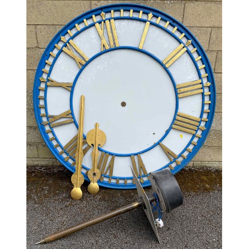 2019 - Large and impressive electrically driven turret clock, the 51