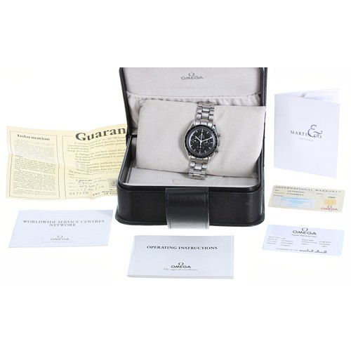 7 - Omega Speedmaster Professional chronograph 'Moonwatch' stainless steel gentleman's wristwatch, refer... 
