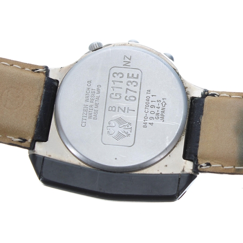 416 - Swatch Irony chronograph stainless steel gentleman's wristwatch, Swatch bracelet, quartz, 40mm; toge... 