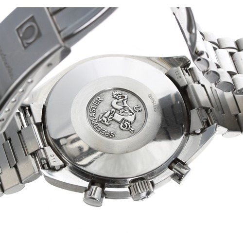 4 - Omega Speedmaster chronograph automatic stainless steel gentleman's wristwatch, ref. 175 0032.1 175 ... 