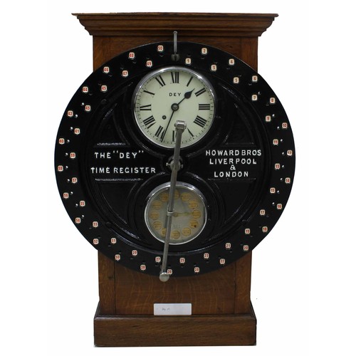 2010 - The 'Dey' Time Register by Howard Bros, Liverpool & London and inscribed to the principal 23