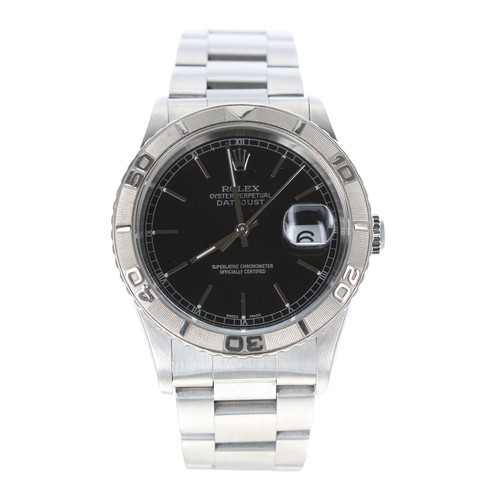 19 - Rolex Oyster Perpetual Datejust Turn-O-Graph 'Thunderbird' stainless steel gentleman's wristwatch, r... 