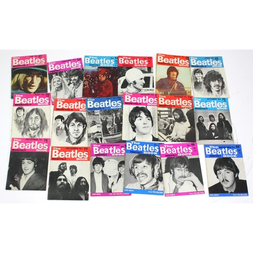 559 - The Beatles - collection of seventeen original Beatles Monthly book magazines