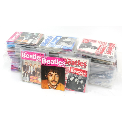 560 - The Beatles - large collection of 1970s and later Beatles Monthly/Beatles Appreciation Society book ... 