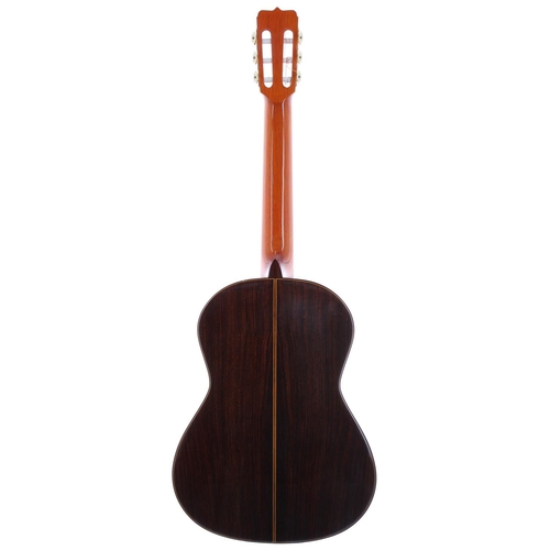 1220 - 2007 José Ramirez 125 Anos classical guitar, made in Spain; Back and sides: Indian rosewood; Top: na... 