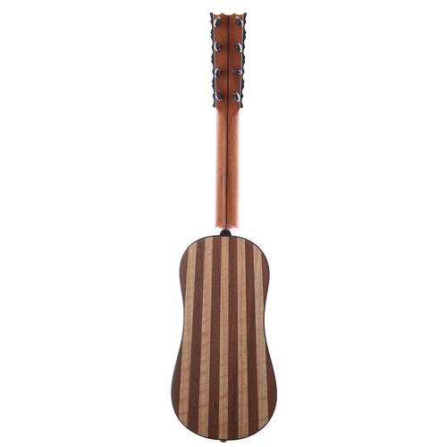 1232 - Zachary Taylor Lourebach Model SRGFEZT Chitarrino Renaissance guitar; Back and sides: acacia and map... 