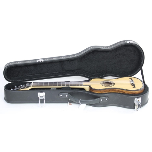 1233 - Zachary Taylor Chitarrino Renaissance guitar; Back and sides: acacia; Top: spruce; Fretboard: ebony;... 