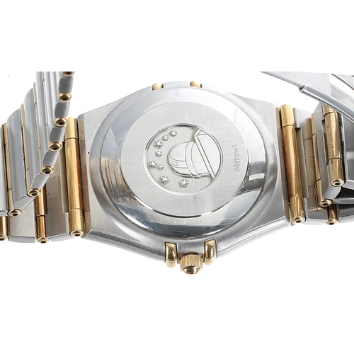 16 - Omega Constellation Chronometer automatic gold and stainless steel gentleman's wristwatch, reference... 