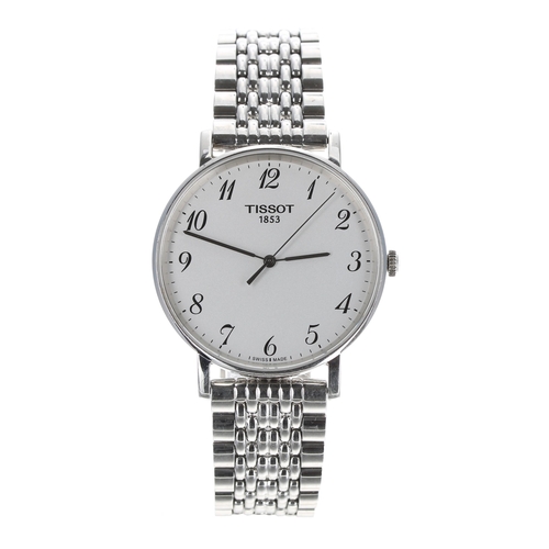 27 - Tissot 1853 Everytime Medium stainless steel gentleman's wristwatch, reference no. T109410A,  quartz... 
