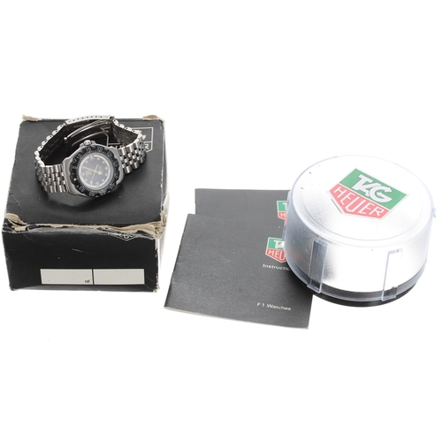 42 - Tag Heuer Formula 1 stainless steel gentleman's wristwatch, quartz, 37mm-** with a part box and inst... 