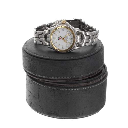 43 - Tag Heuer S/EL Chronometer bicolour automatic gentleman's wristwatch, reference no. S87.813E, no. 10... 