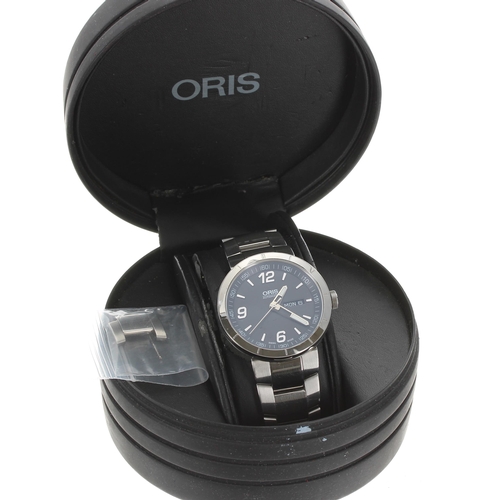 51 - Oris TTI Day Date automatic stainless steel gentleman's wristwatch, reference no. 7651-03, serial no... 
