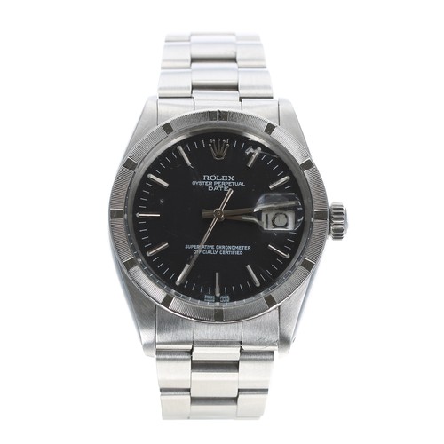 3 - Rolex Oyster Perpetual Date stainless steel gentleman's wristwatch, reference no. 1501, serial numbe... 