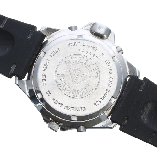 59 - Citizen WR-100 Yacht-Timer stainless steel gentleman's wristwatch, reference no. C700-001199, quartz... 