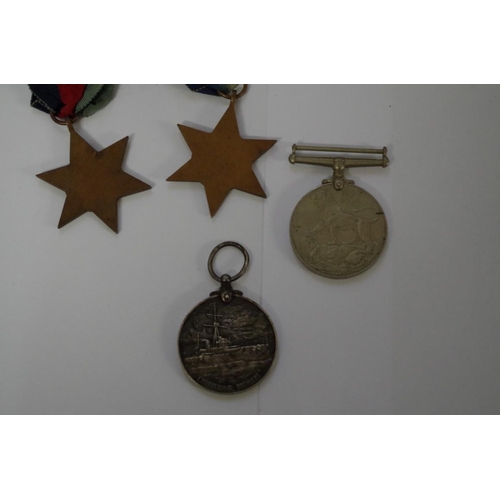 1751 - A World War II medal group, to J.102867 (CH.B.23432) R.A. Mowl A.B.R.F.R., comprising Reserve L... 