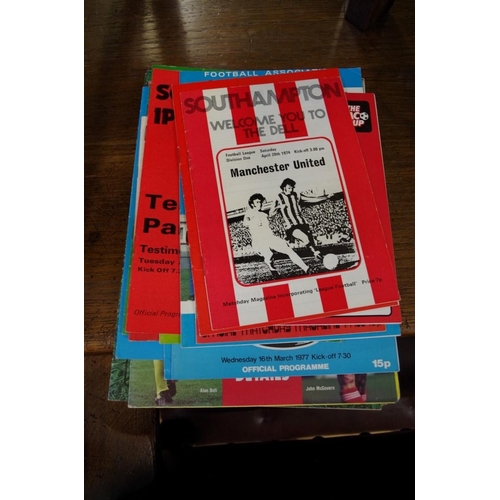 1969 - Football Programmes: Southampton: a collection spanning seasons 1962/63 to 1975/76, to include: prog... 