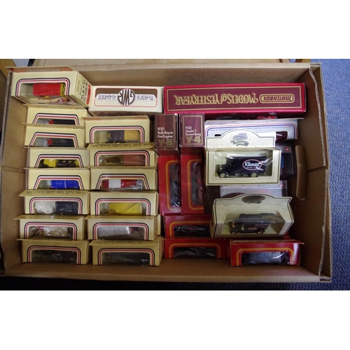 1602 - Thirty Lledo 'Days Gone' diecast vehicles, all boxed; together with seven similar Royal Mail ex... 