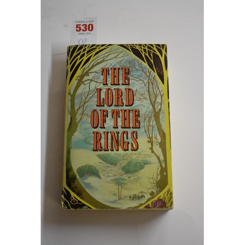 530 - TOLKEIN (J R R): 'The Lord of the Rings': one volume India paper edition, London, George Allen &... 