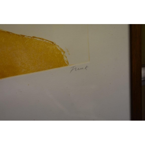 1387 - Elisabeth Frink, 'Honey Buzzard', signed and numbered 3/50, aquatint, pl.53.5 x 46.5cm.... 