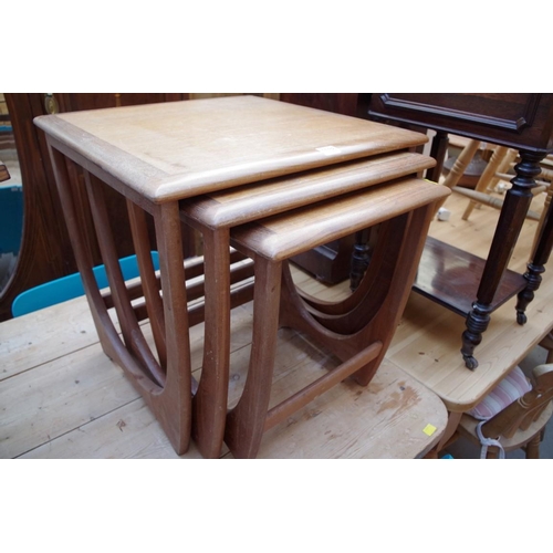 1038 - A vintage nest of G-plan tables, largest 50cm wide. PLEASE NOTE ADDITIONAL VAT ON THE HAMMER PRICE.... 