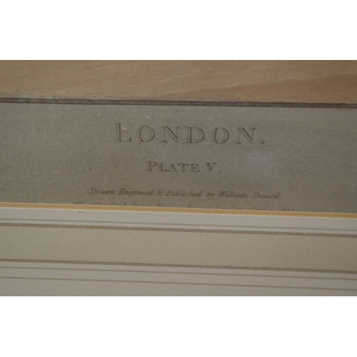 1120 - After William Daniell, 'London', (plate V), aquatint, I.40 x 64cm.