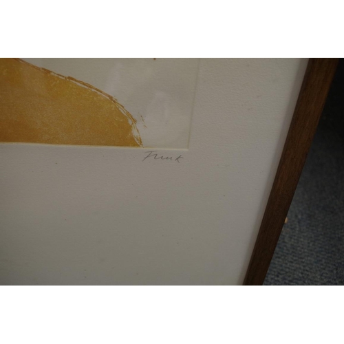 1387 - Elisabeth Frink, 'Honey Buzzard', signed and numbered 3/50, aquatint, pl.53.5 x 46.5cm.... 
