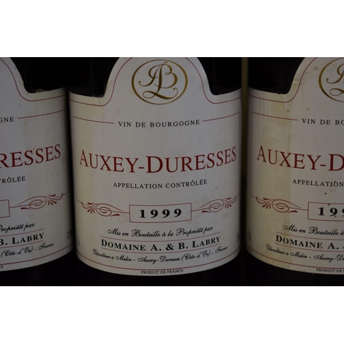 26 - Six 75cl bottles of Auxey Duresses, 1999, Domaine Labry. (6)