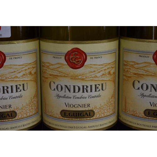 39 - Three 75cl bottles of Condrieu, 1991, Etienne Guigal. (3)