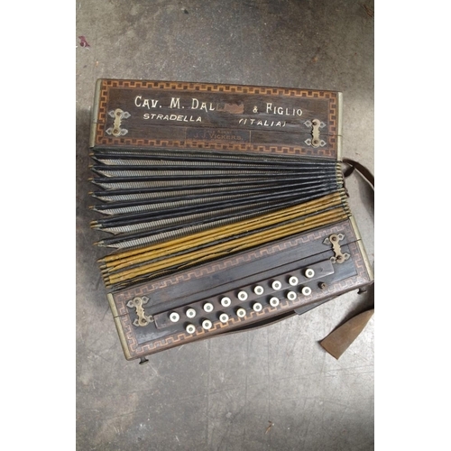 1105 - Two old Italian accordions. 