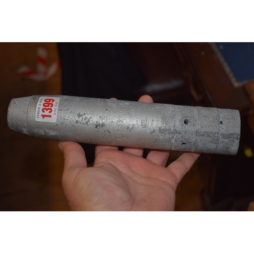 1399 - A World War II German incendiary bomb, 25cm long. By repute dropped on London during The Blitz.... 