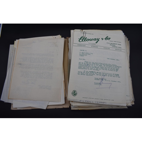 29 - MISCELLANEOUS CORRESPONDENCE: a large bundle of commercial and personal correspondence to Jon W... 