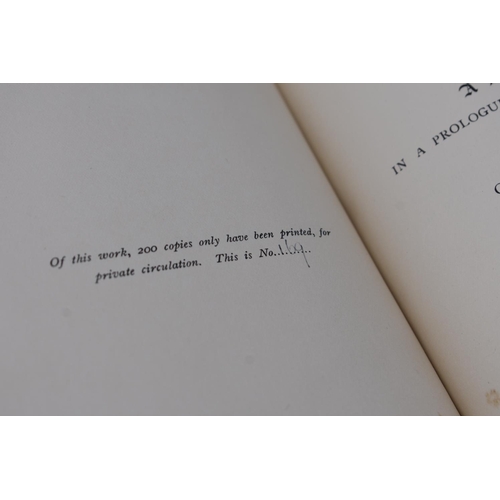 53 - WILDE (Oscar): 'Vera, or the Nihilists..': privately printed, 1902: No.169/200 copies: 8vo, original... 